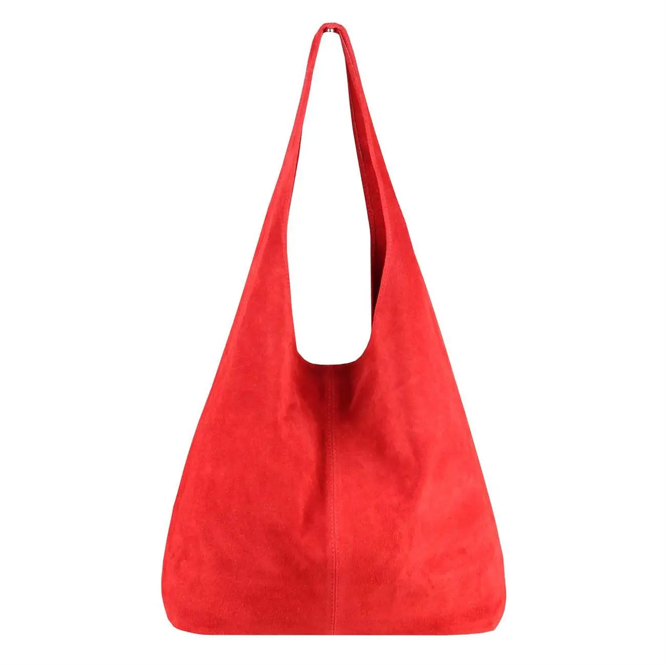 ﻿MADE IN ITALY DAMEN LEDER TASCHE Handtasche Wildleder Shopper Schultertasche Muttertagsangebot