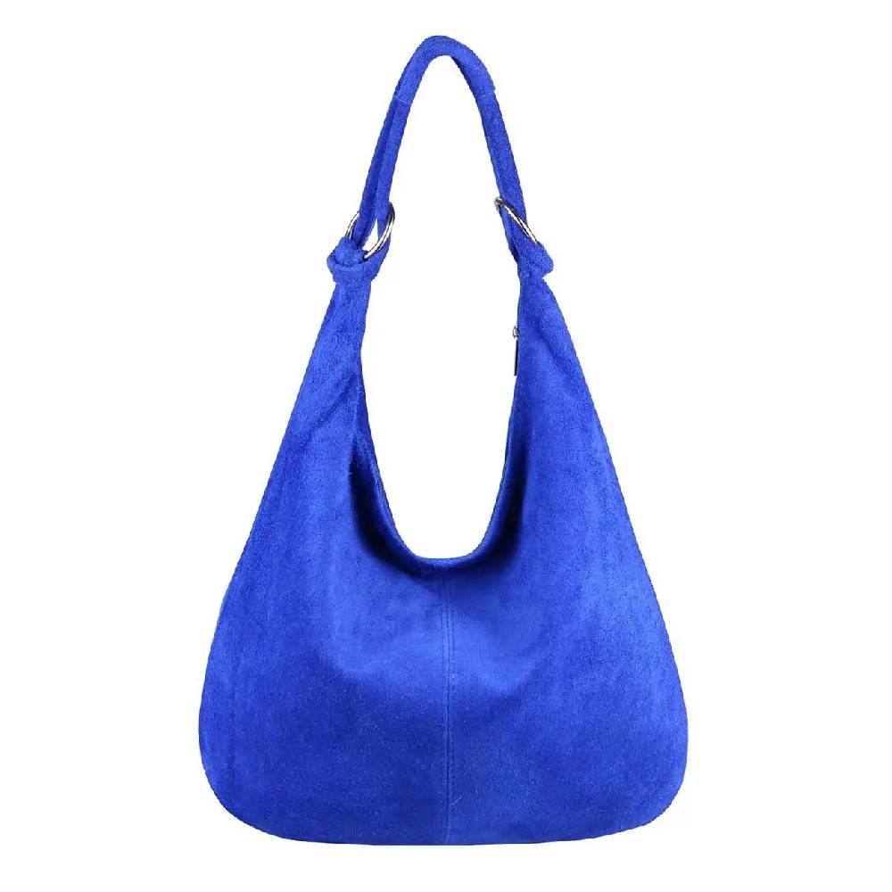 Made in Italy Damen XXL Ledertasche Wildleder Shopper Tasche Vatertagsangebot