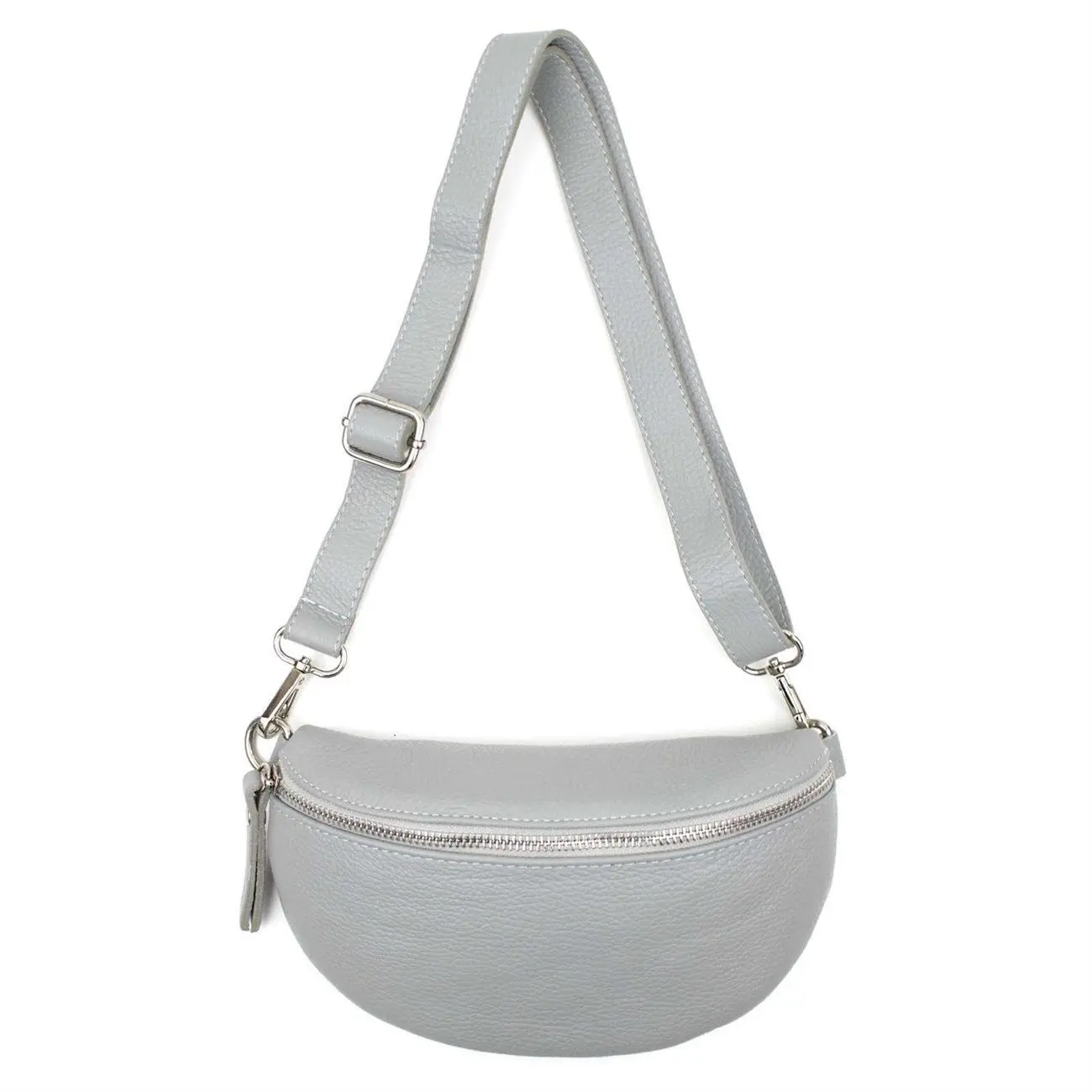 Made in Italy DAMEN LEDER Gürteltasche Crossbody Hüfttasche Bauchtasche Umhängetasche Brusttasche CrossOver Bodybag Schultertasche Handytasche Geldtasche OBC Tasche Schminktasche Kosmetiktasche Valentinstagsangebot