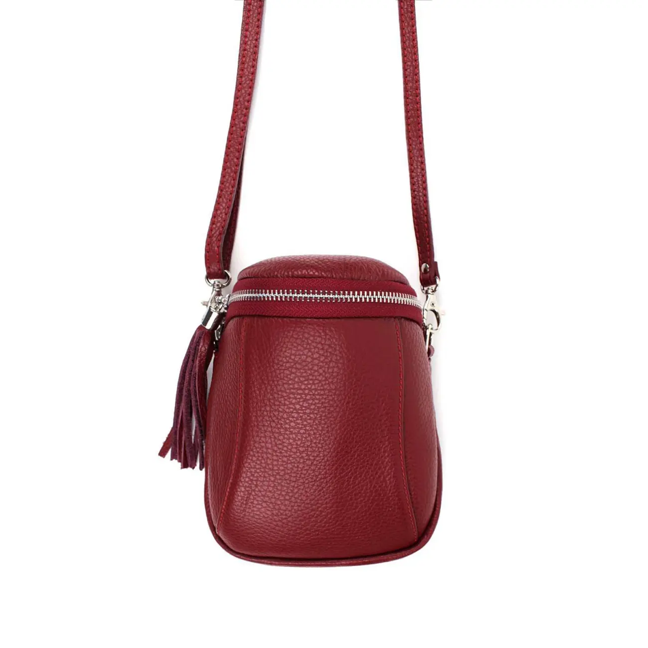 Made in Italy Damen Leder Tasche Umhängetasche Schultertasche Handytasche Geldtasche Ledertasche Crossbody Abendtasche Mini Bag Heißer Verkauf
