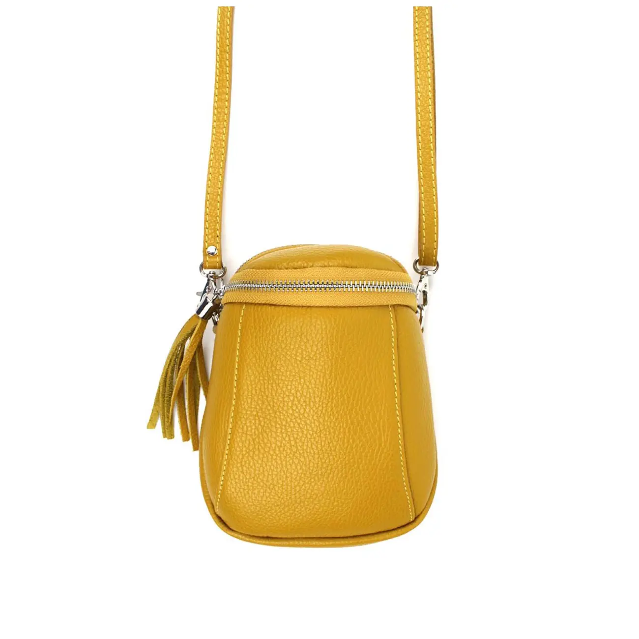 Made in Italy Damen Leder Tasche Umhängetasche Schultertasche Handytasche Geldtasche Ledertasche Crossbody Abendtasche Mini Bag Heißer Verkauf