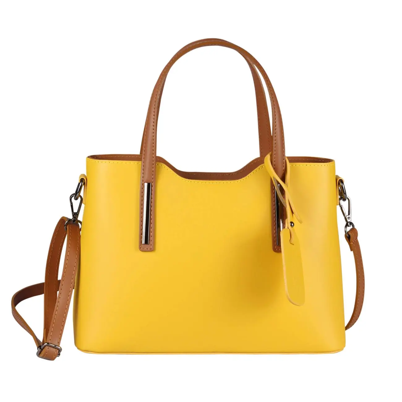 OBC MADE IN ITALY DAMEN Echt LEDER TASCHE Business Shopper Schultertasche Handtasche Ledertasche Umhängetasche Rindsleder Freizeittasche Räumungsverkauf