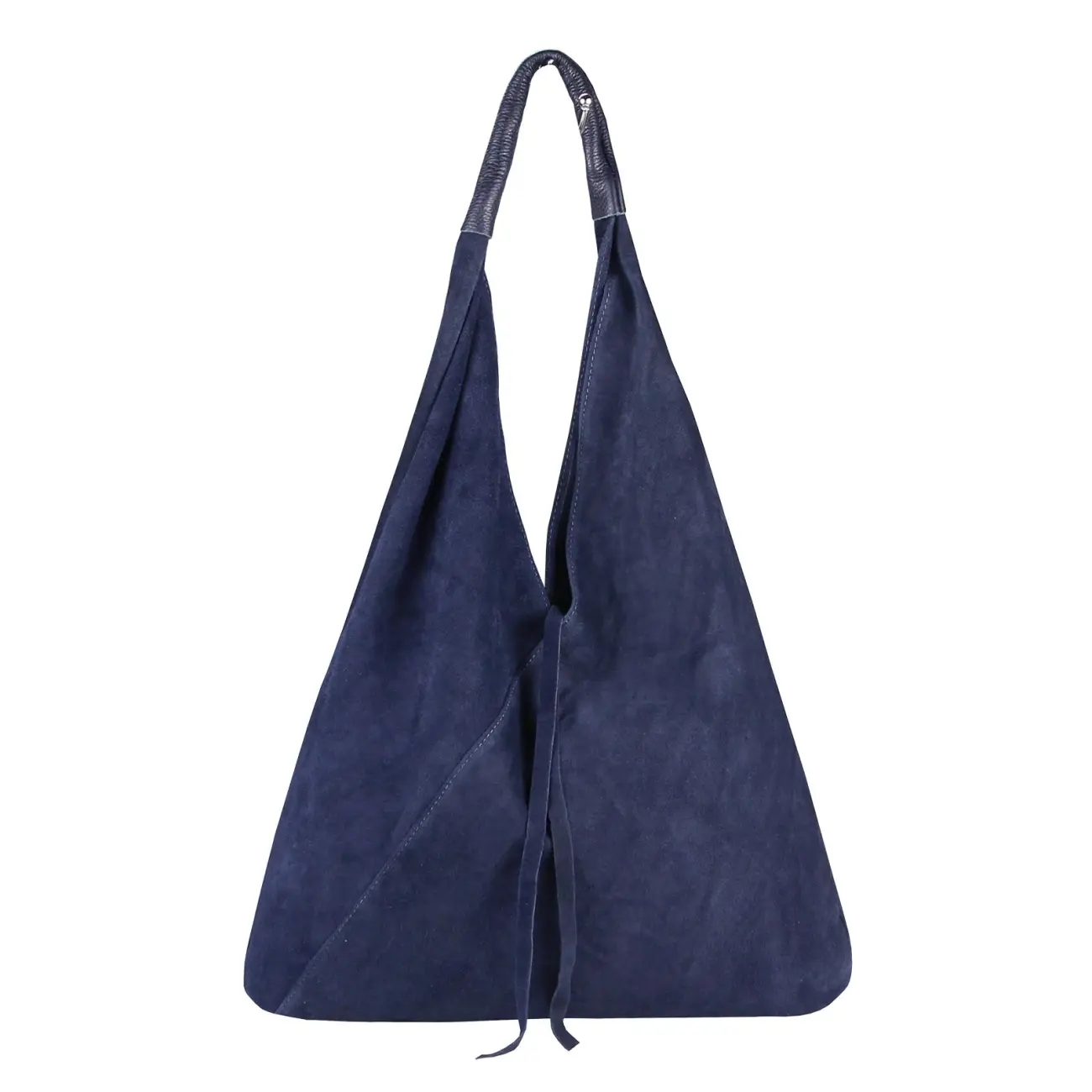 OBC Made in Italy Damen XXL Leder Tasche Handtasche Wildleder Shopper Schultertasche Tägliche Deals