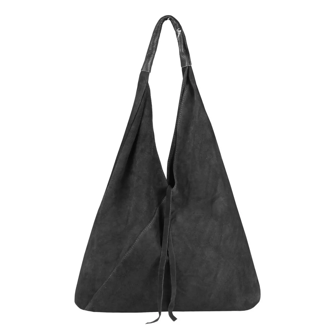 OBC Made in Italy Damen XXL Leder Tasche Handtasche Wildleder Shopper Schultertasche Tägliche Deals