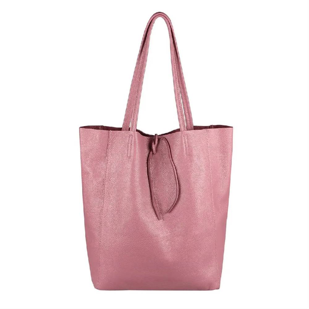OBC Made in Italy DAMEN LEDER TASCHE DIN-A4 Shopper Schultertasche Henkeltasche Tote Bag VIP-Rabatte