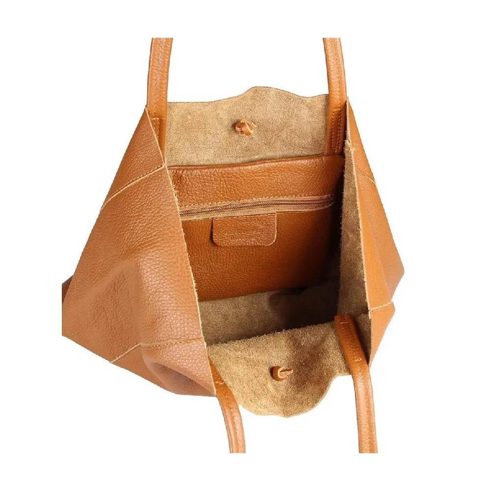 OBC Made in Italy DAMEN LEDER TASCHE DIN-A4 Shopper Schultertasche Henkeltasche Tote Bag VIP-Rabatte