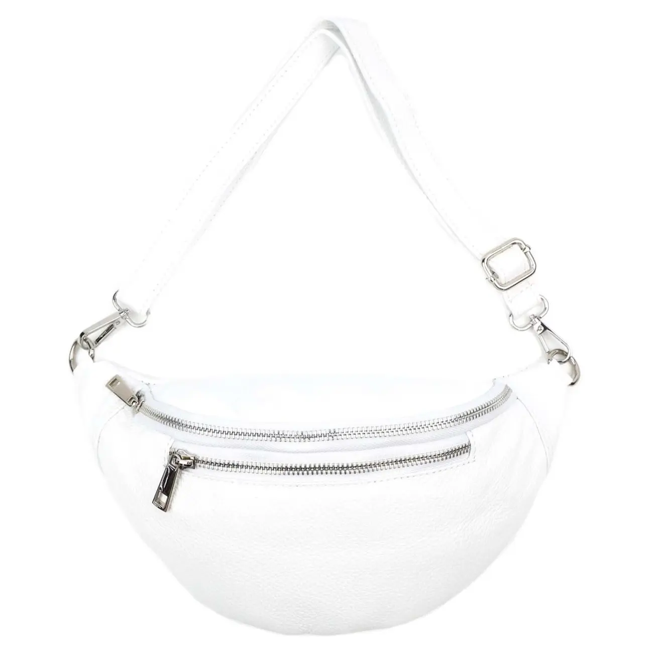 OBC MADE IN ITALY DAMEN LEDER TASCHE Gürteltasche Crossbody Hüfttasche Bauchtasche Umhängetasche Schultertasche Brusttasche CrossOver Ledertasche Bodybag Letzte 3 Tage