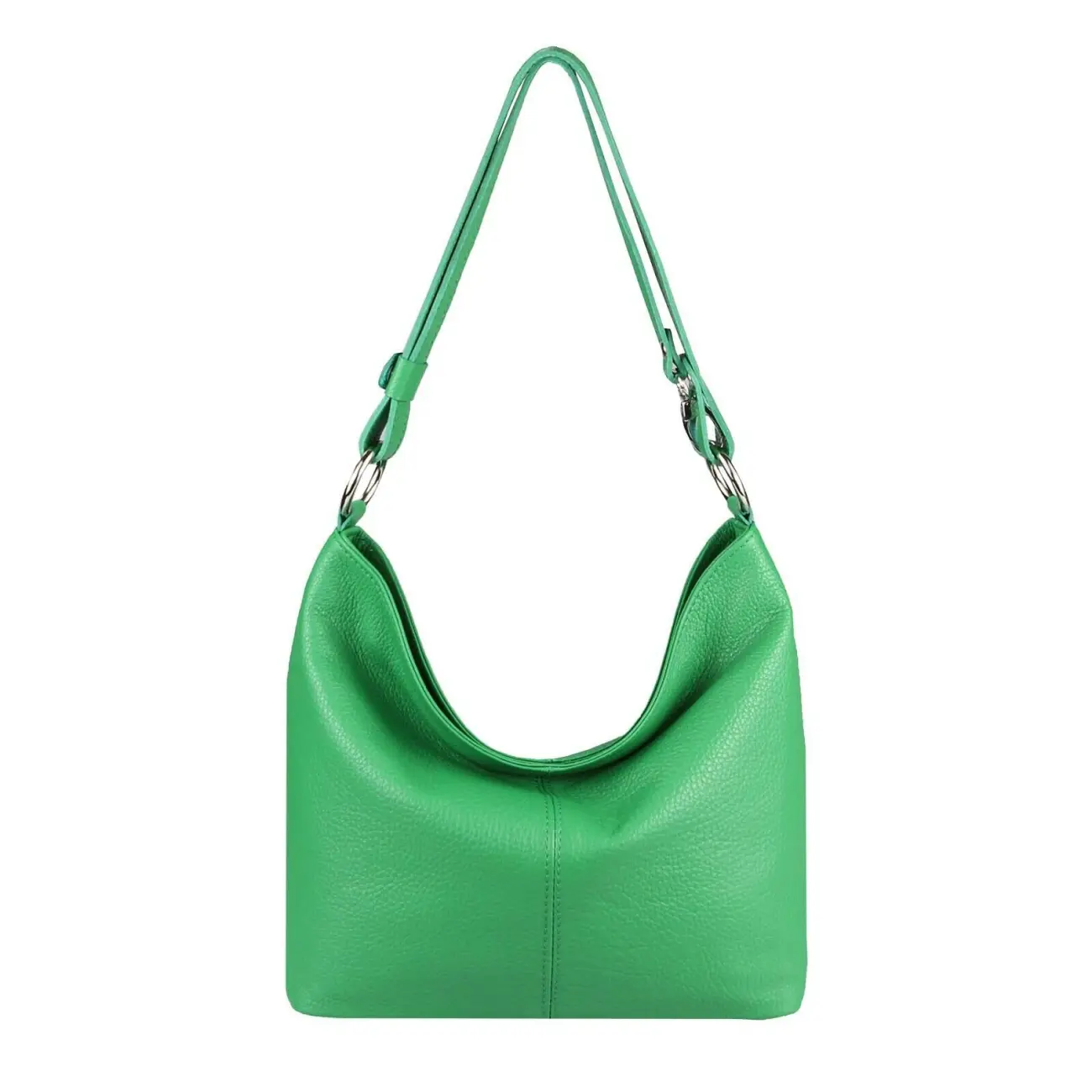 MADE IN ITALY DAMEN LEDER TASCHE Shopper Schultertasche Umhängetasche Hobo Bag Handtasche CrossOver Ledertasche Henkeltasche sub25 Letzter Tag