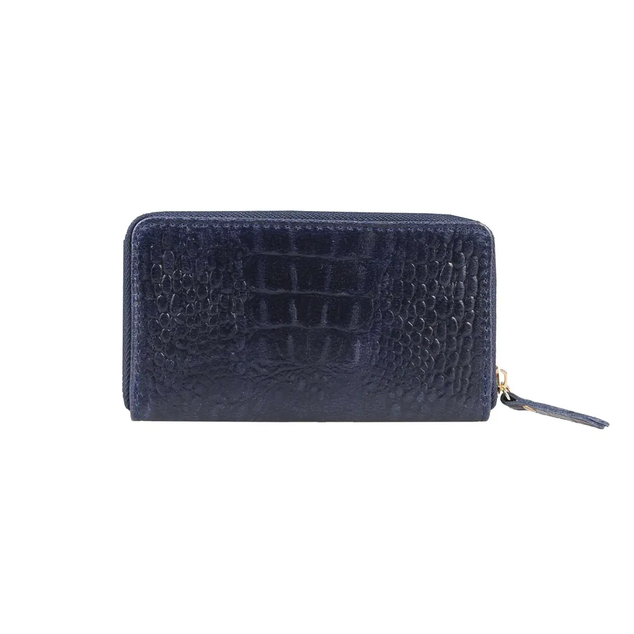Made in Italy Damen Leder Geldbörse Kroko Wallet Portemonnaie Portafoglio Brieftasche Börse Geldbeutel Ledertasche Kreditkartenetui Zeitbegrenzte Promotion