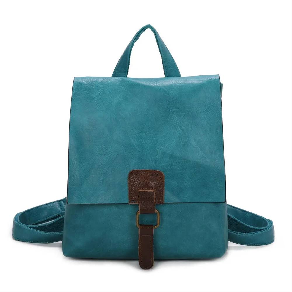 OBC Damen Rucksack Tasche Crossbody Handtasche Messenger Schultertasche Umhängetasche Shopper Vintage Kuriertasche Überschlagtasche Leder Optik Bis zu 50% Rabatt