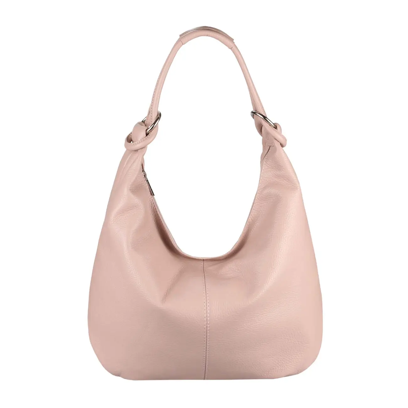 ITALY DAMEN Echt LEDER HAND-TASCHE Schultertasche Shopper Umhängetasche Beuteltasche Metallic Bag Begrenzt auf 3 Tage