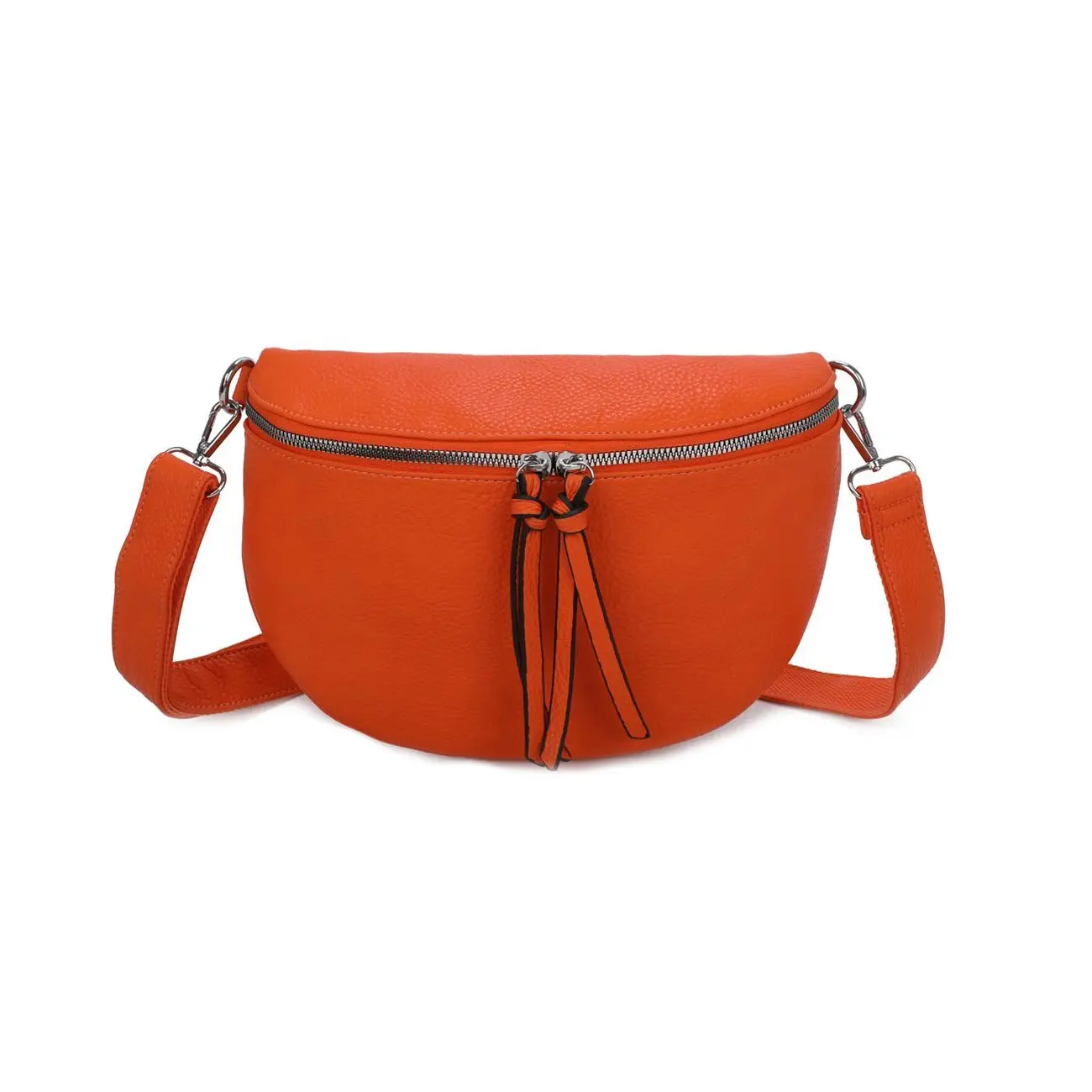 OBC Damen Tasche Gürteltasche Crossbody Hüfttasche Bauchtasche Umhängetasche Cross-Over Bodybag Schultertasche Handytasche Kosmetiktasche Kunst-Leder L155 Auslauf