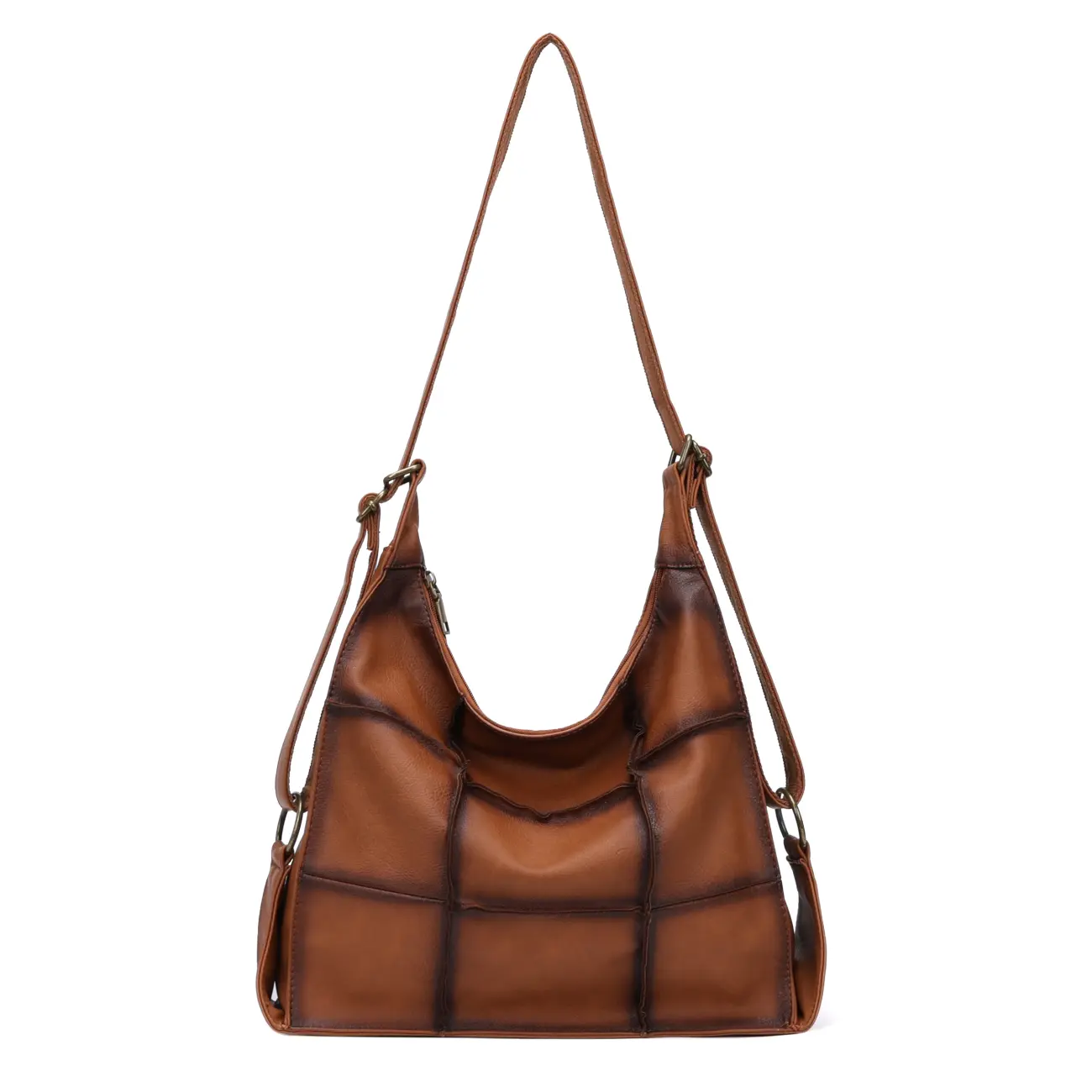 OBC Damen XXL Tasche Shopper Vintage Tote Bag Handtasche Umhängetasche Schultertasche Beuteltasche Leder Optik Reise Hobo Bag Crossbody Limitierter Zeitrabatt