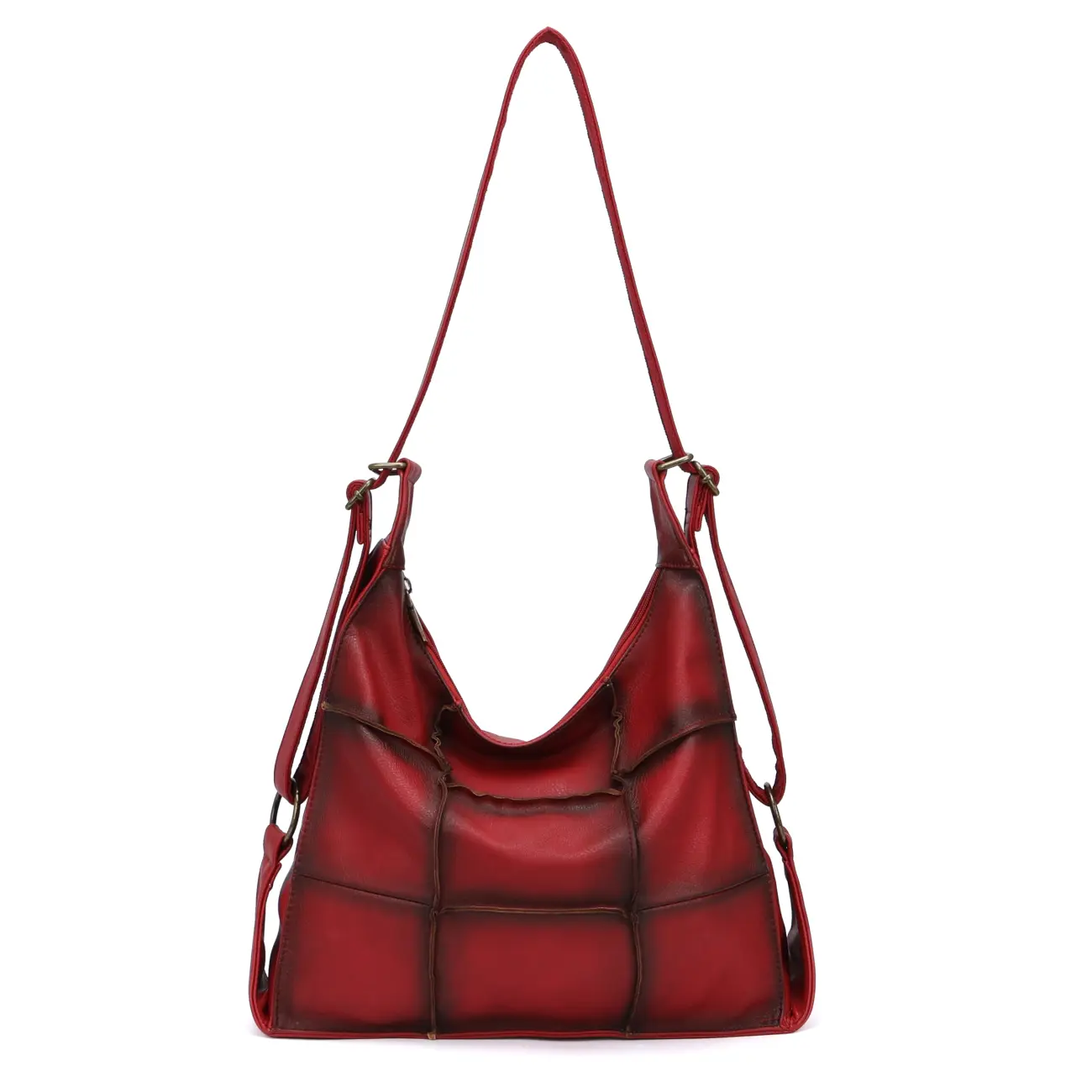 OBC Damen XXL Tasche Shopper Vintage Tote Bag Handtasche Umhängetasche Schultertasche Beuteltasche Leder Optik Reise Hobo Bag Crossbody Limitierter Zeitrabatt