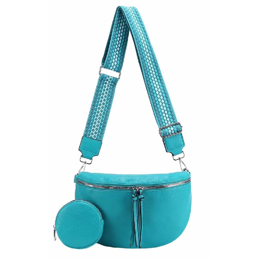 OBC Damen Tasche Crossbody Gürteltasche Brusttasche Umhängetasche Hüfttasche Crossover Bauchtasche Bodybag Schultertasche Handytasche Kunstleder Sonderangebot
