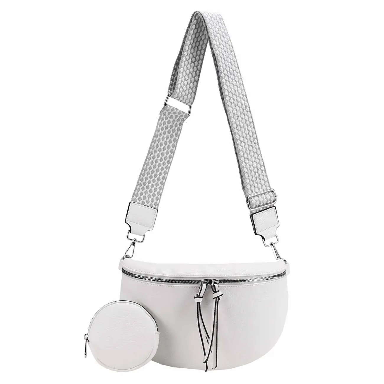 OBC Damen Tasche Crossbody Gürteltasche Brusttasche Umhängetasche Hüfttasche Crossover Bauchtasche Bodybag Schultertasche Handytasche Kunstleder Sonderangebot