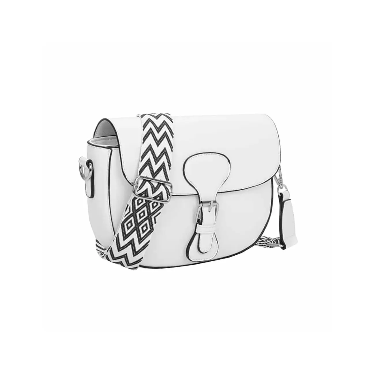OBC Damen Tasche Schultertasche Crossbody Umhängetasche CrossOver Handtasche Überschlagtasche Bodybag Abend Freizeit Reise Cyber Monday