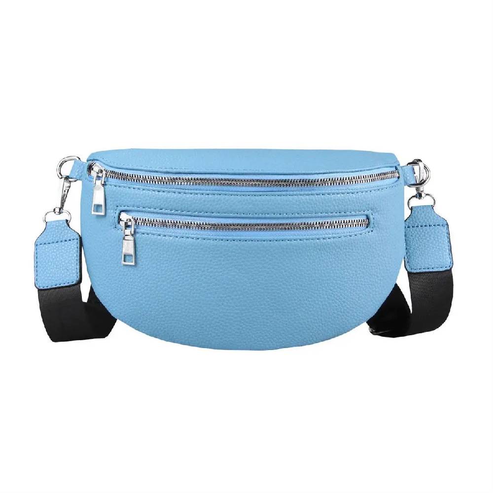 OBC Damen Tasche Gürteltasche Crossbody Leder Optik Hüfttasche Bauchtasche Umhängetasche Cross-Over Bodybag Schultertasche Handytasche Leder Optik Muttertagsangebot