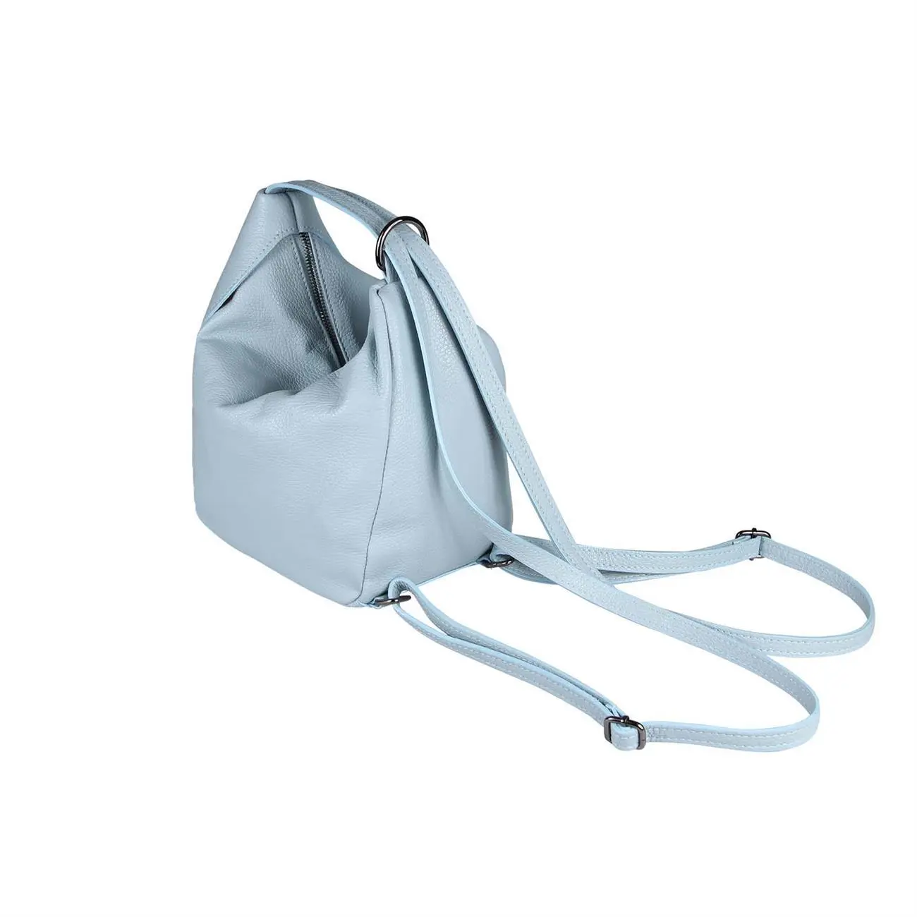 OBC MADE IN ITALY 2in1 DAMEN Echt LEDER TASCHE RUCKSACK Schultertasche Umhängetasche Crossbody Handtasche Henkeltasche Shopper Daypack Backpack Top Angebot