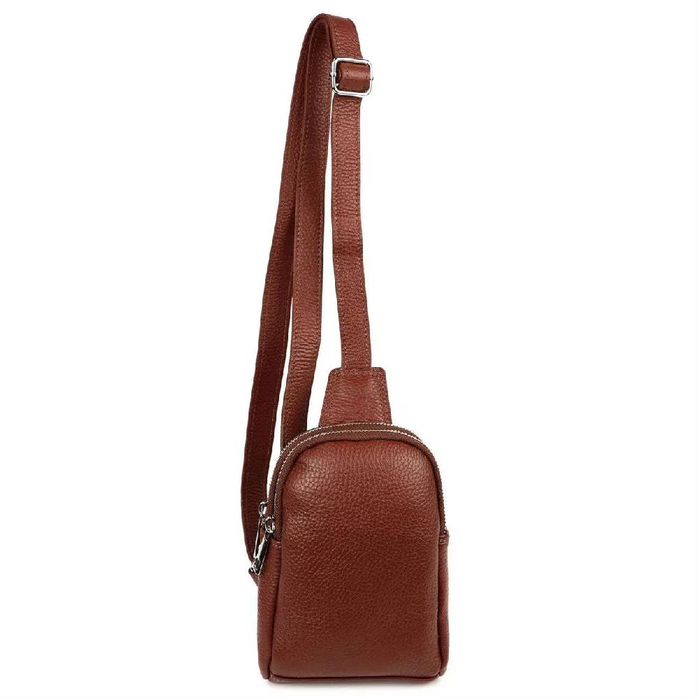 OBC MADE IN ITALY LEDER TASCHE Crossbody Bodybag Sling Rucksack Crossover Schultertasche Brusttasche Umhängetasche Bag damen herren unisex Räumungsverkauf