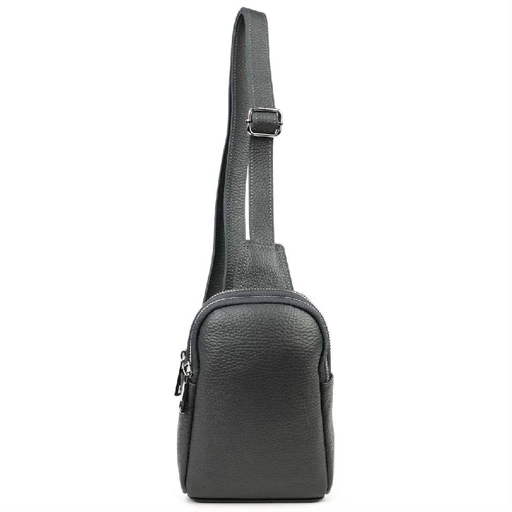 OBC MADE IN ITALY LEDER TASCHE Crossbody Bodybag Sling Rucksack Crossover Schultertasche Brusttasche Umhängetasche Bag damen herren unisex Räumungsverkauf