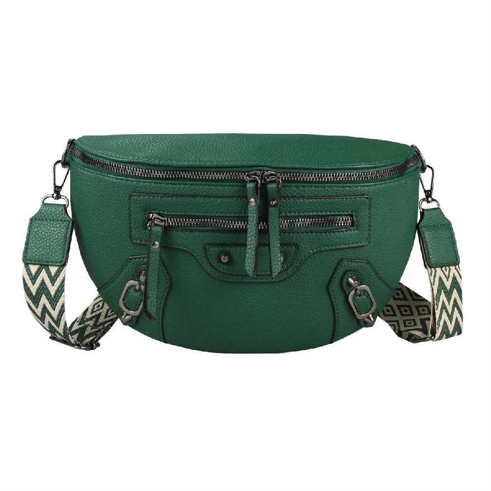 Damen Tasche Gürteltasche Umhängetasche Bodybag Brusttasche Muster Gürtel Bauchtasche Crossbody Hüfttasche Crossover Schultertasche Handytasche Leder Optik Kauf eins, bekomm eins gratis