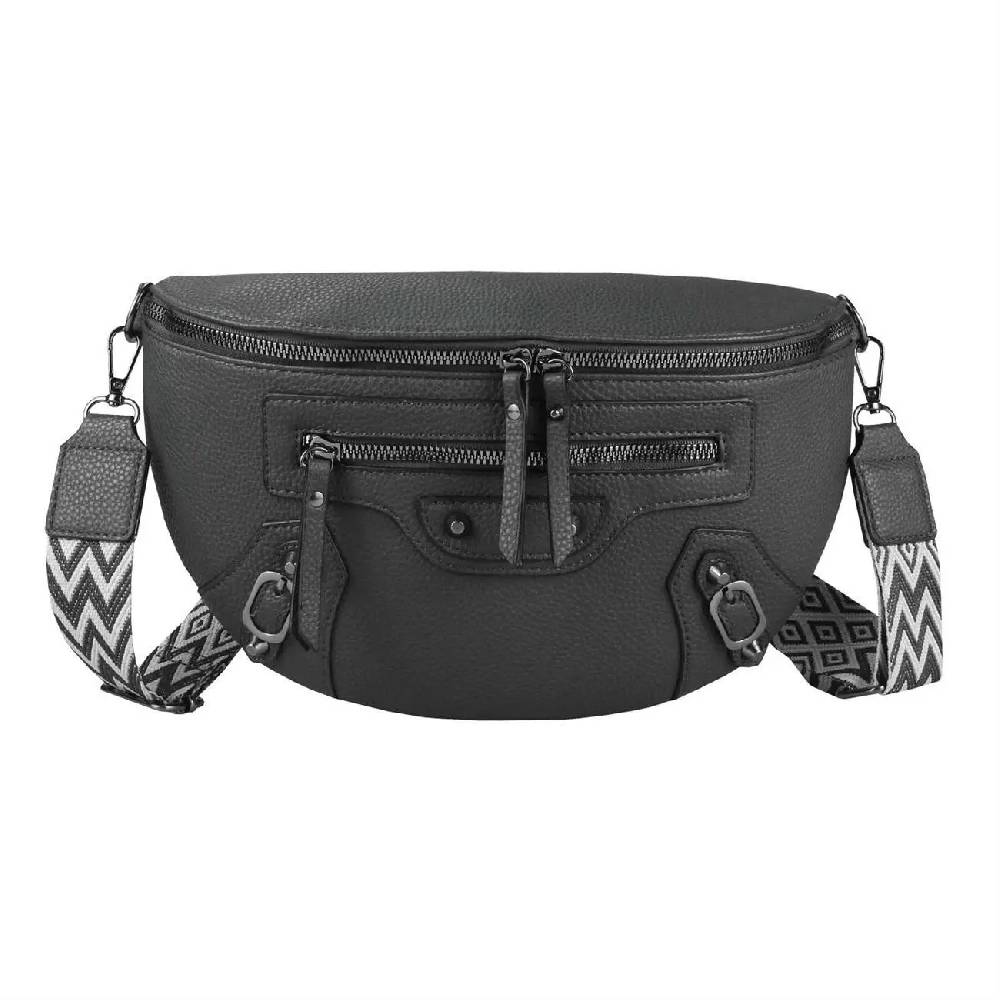 Damen Tasche Gürteltasche Umhängetasche Bodybag Brusttasche Muster Gürtel Bauchtasche Crossbody Hüfttasche Crossover Schultertasche Handytasche Leder Optik Kauf eins, bekomm eins gratis