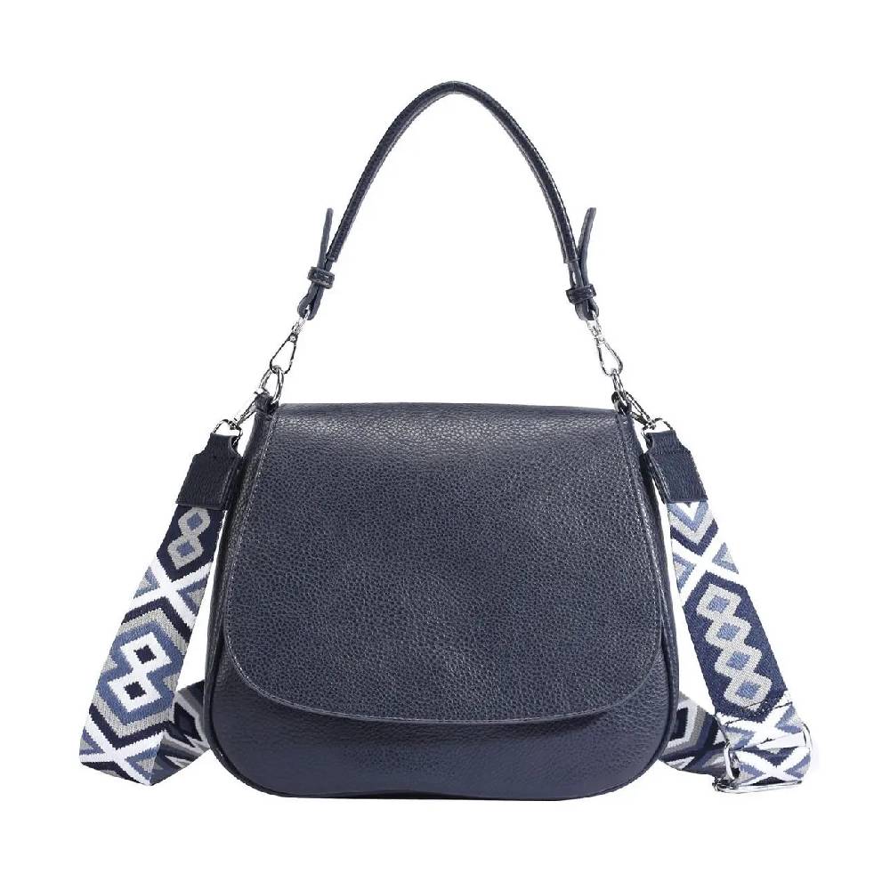 OBC Damen Tasche Shopper Hobo Bag Schultertasche Cross Over body Bag Umhängetasche Beuteltasche Handtasche Henkeltasche Leder Optik Tiefpreis