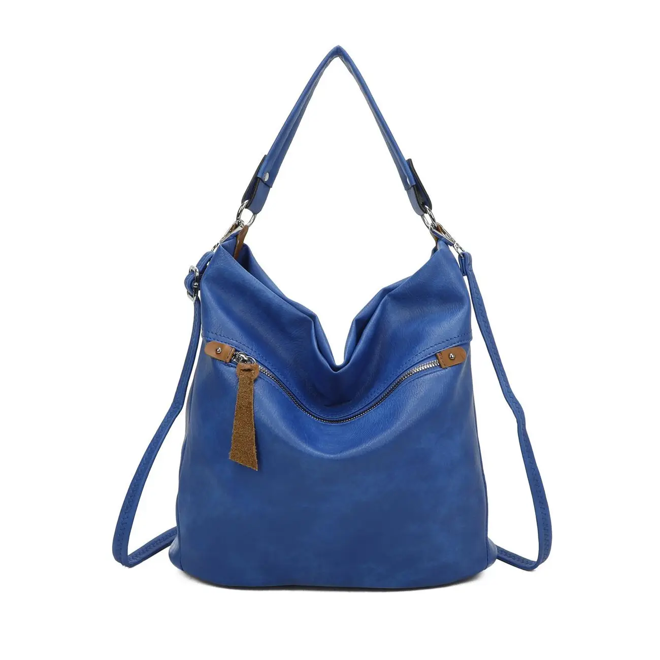 OBC DAMEN TASCHE SHOPPER Hobo-Bag Schultertasche Umhängetasche Handtasche CrossOver Damentasche Beuteltasche Henkeltasche Reise Leder Optik Super Sparpreis