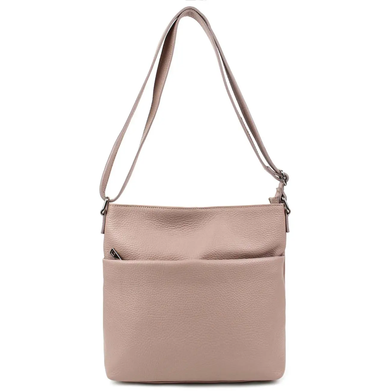 OBC Made in Italy DAMEN LEDER TASCHE Umhängetasche Crossbody Schultertasche City Bag CrossOver Ledertasche Damentasche CrossBag Wochenangebot