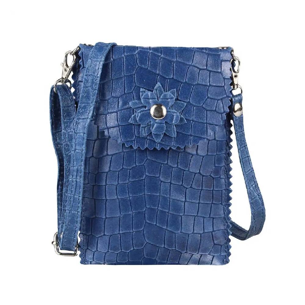 OBC Damen Leder Smartphone Tasche Umhängetasche Schultertasche Handytasche Minibag Kroko Optik Geldtasche Ledertasche Crossbody Abendtasche Begrenzte Freigabe