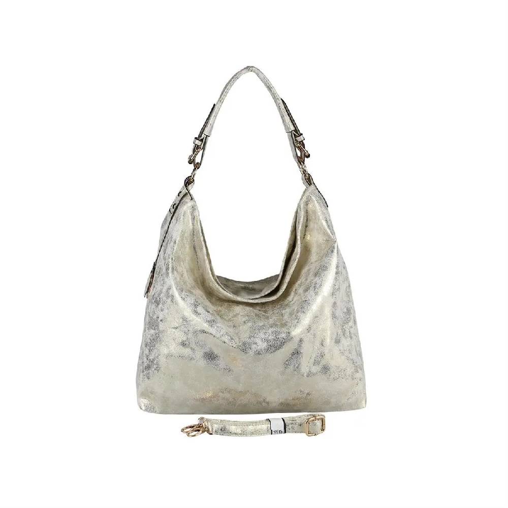 OBC DAMEN METALLIC TASCHE SHOPPER Hobo-Bag Henkeltasche Handtasche Schultertasche CROSS-OVER Umhängetasche Beuteltasche Zeitbegrenzte Promotion