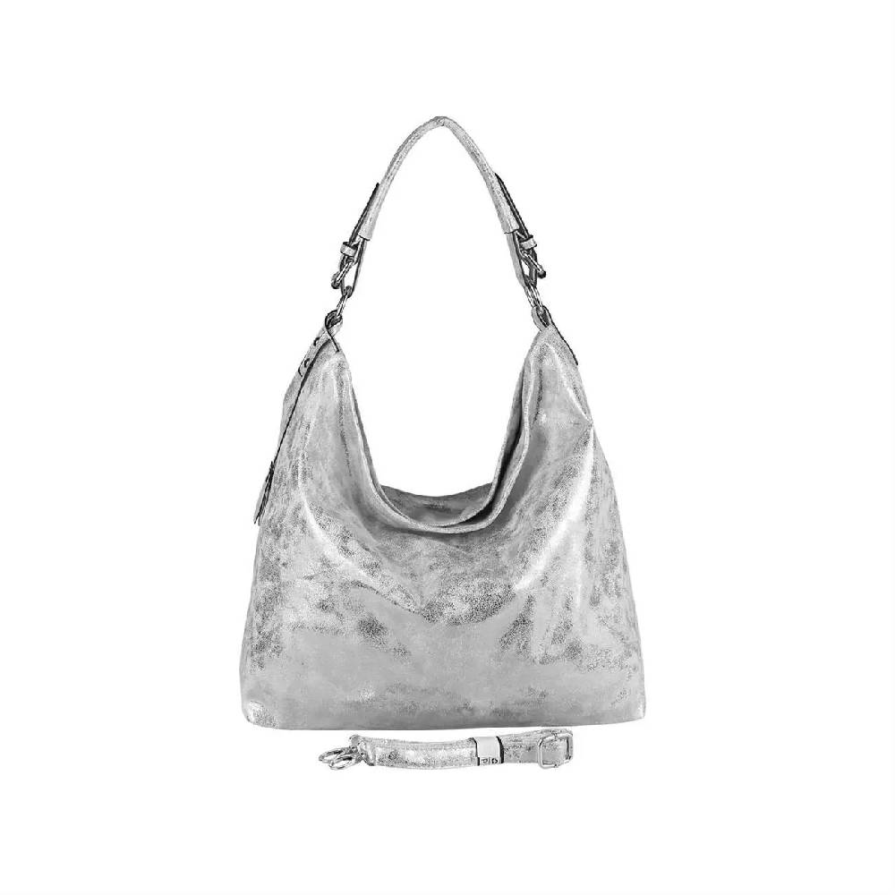 OBC DAMEN METALLIC TASCHE SHOPPER Hobo-Bag Henkeltasche Handtasche Schultertasche CROSS-OVER Umhängetasche Beuteltasche Zeitbegrenzte Promotion