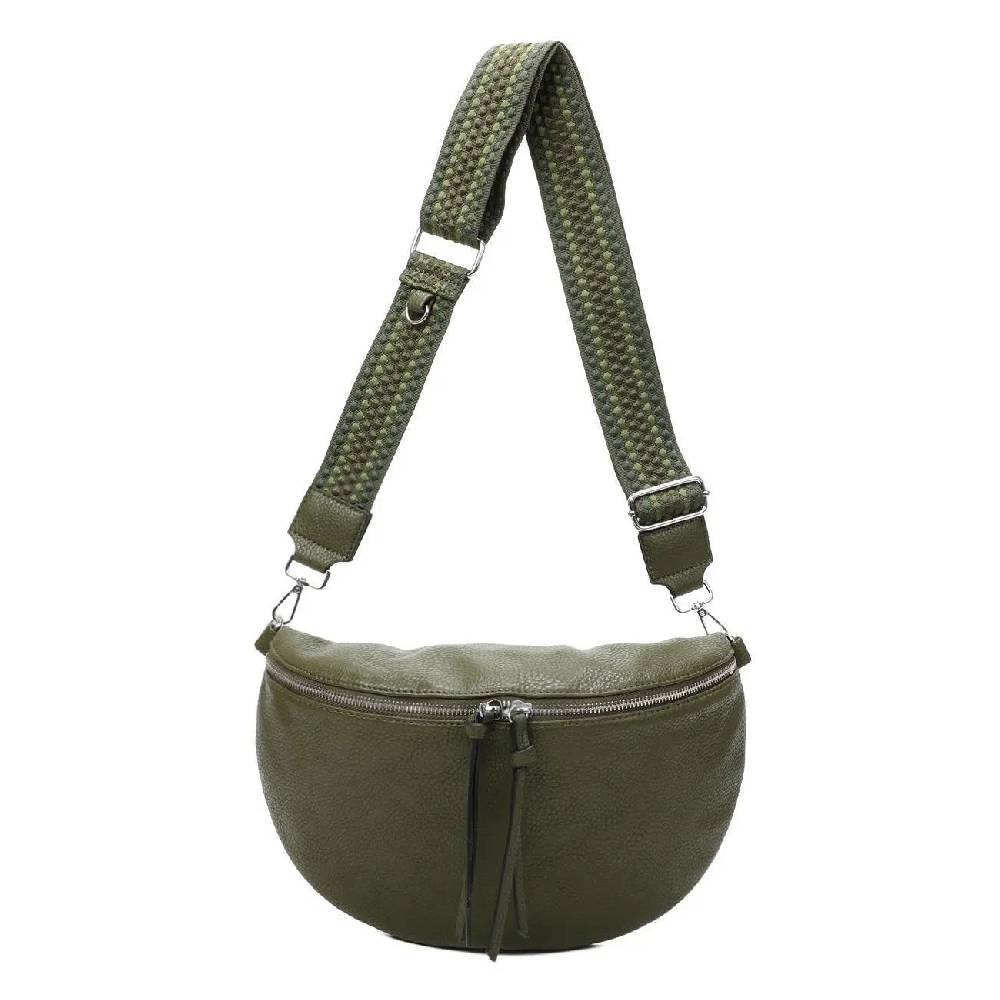 OBC XL Damen Tasche Crossbody Gürteltasche Messenger-Tasche Hüfttasche Bauchtasche Umhängetasche Cross-Over Bodybag Schultertasche Handytasche Leder Optik Bis zu 65% Rabatt