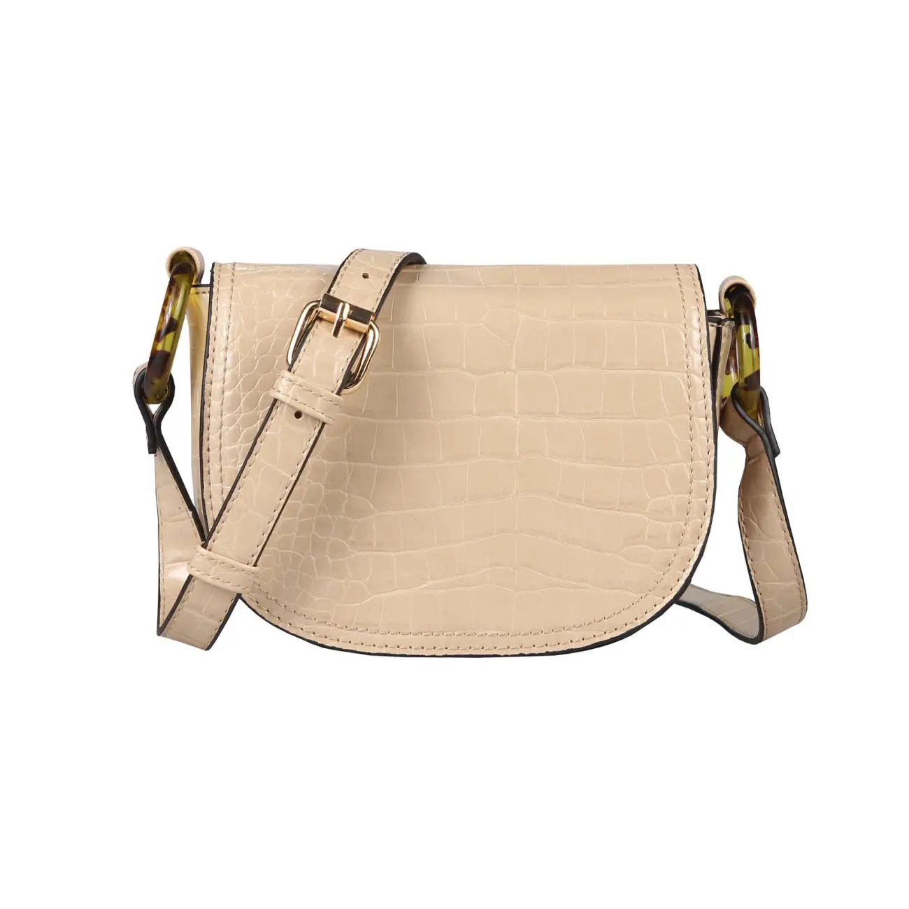 DAMEN TASCHE Kroko Crossbody Umhängetasche Schultertasche Bodybag Shopper Leder Optik CrossOver Vierteljährliche Förderung