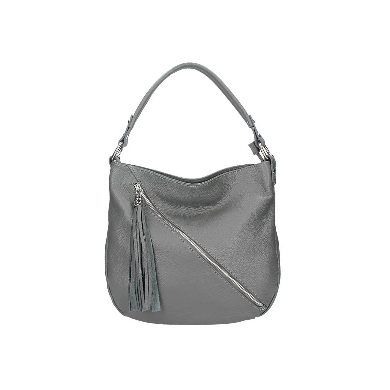 Made in Italy DAMEN LEDER TASCHE Shopper Schultertasche City Bag CrossOver Umhängetasche Henkeltasche Ledertasche Damentasche Fransen Rabatte dieses Monats