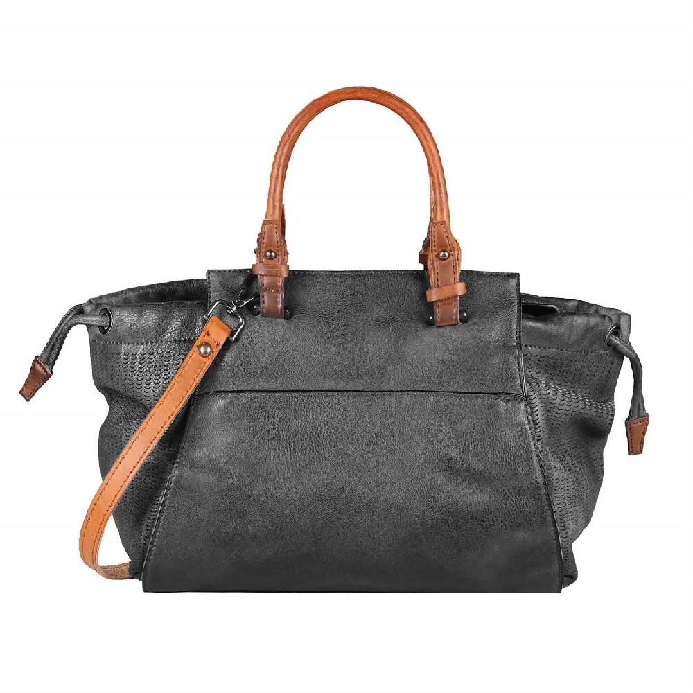 OBC DAMEN TASCHE SHOPPER Handtasche Schultertasche Umhängetache Leder Optik Henkeltasche Beuteltasche Tote Bag Günstiger Verkauf