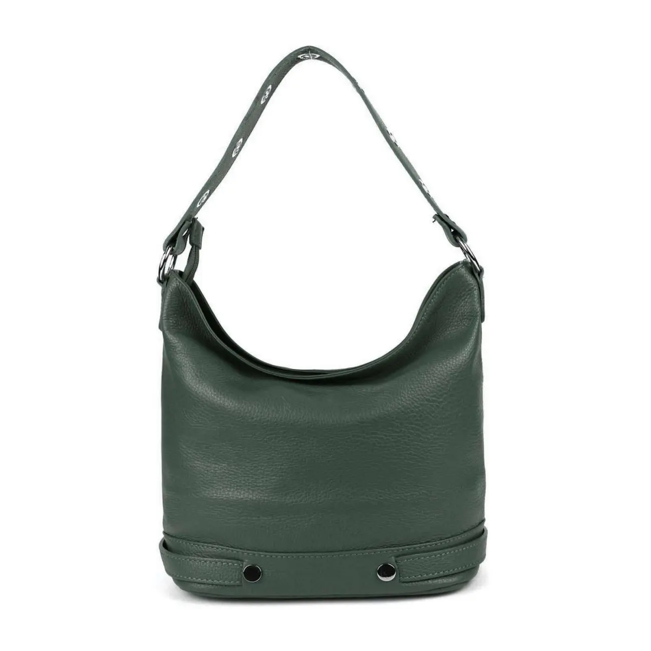 OBC Made in Italy DAMEN LEDER TASCHE SHOPPER Schultertasche City HOBO Bag Cross-Over Sonderangebot