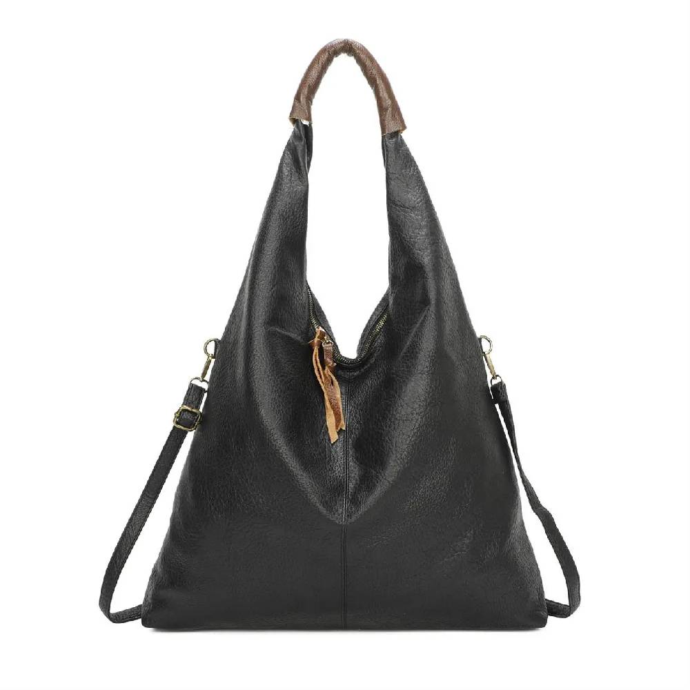 XXL Damen Tasche Shopper Schultertasche Handtasche Umhängetasche Freizeittasche Leder Optik Beuteltasche Begrenztes Angebot