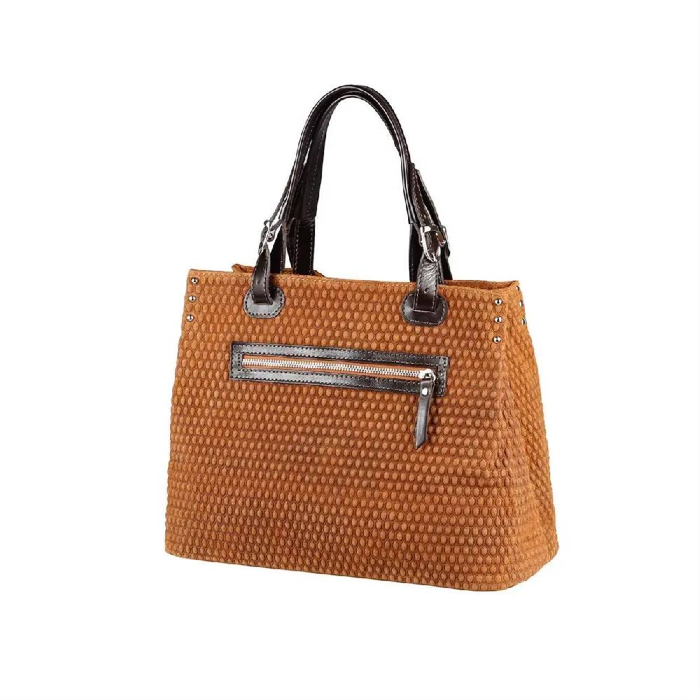 Ital LEDER TASCHE HANDTASCHE Henkeltasche Ledertasche Hobo-Bag Beuteltasche Schultertasche CrossOver Bowlingbag Exklusivangebot