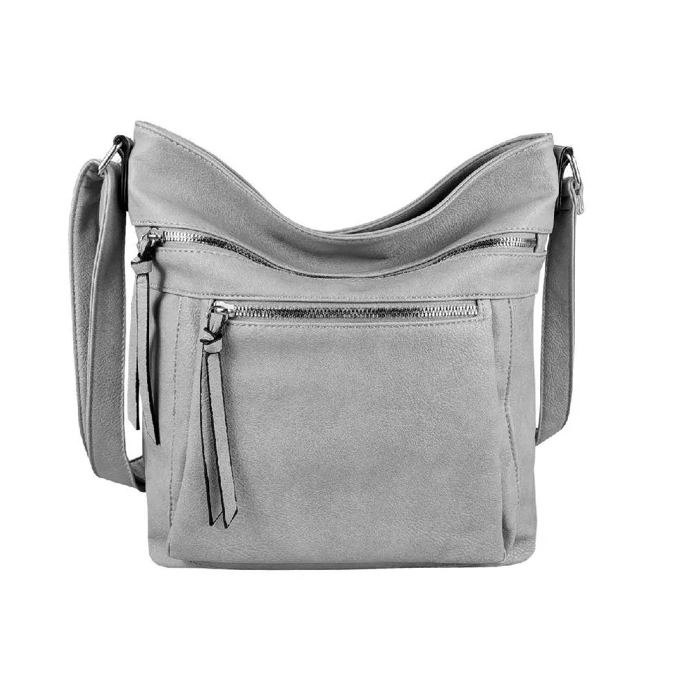 OBC DAMEN TASCHE Schultertasche Shopper Umhängetasche CrossOver Crossbody Henkeltasche Beuteltasche Handtasche Hobo Bag Reise Kunst-Leder Osterangebot