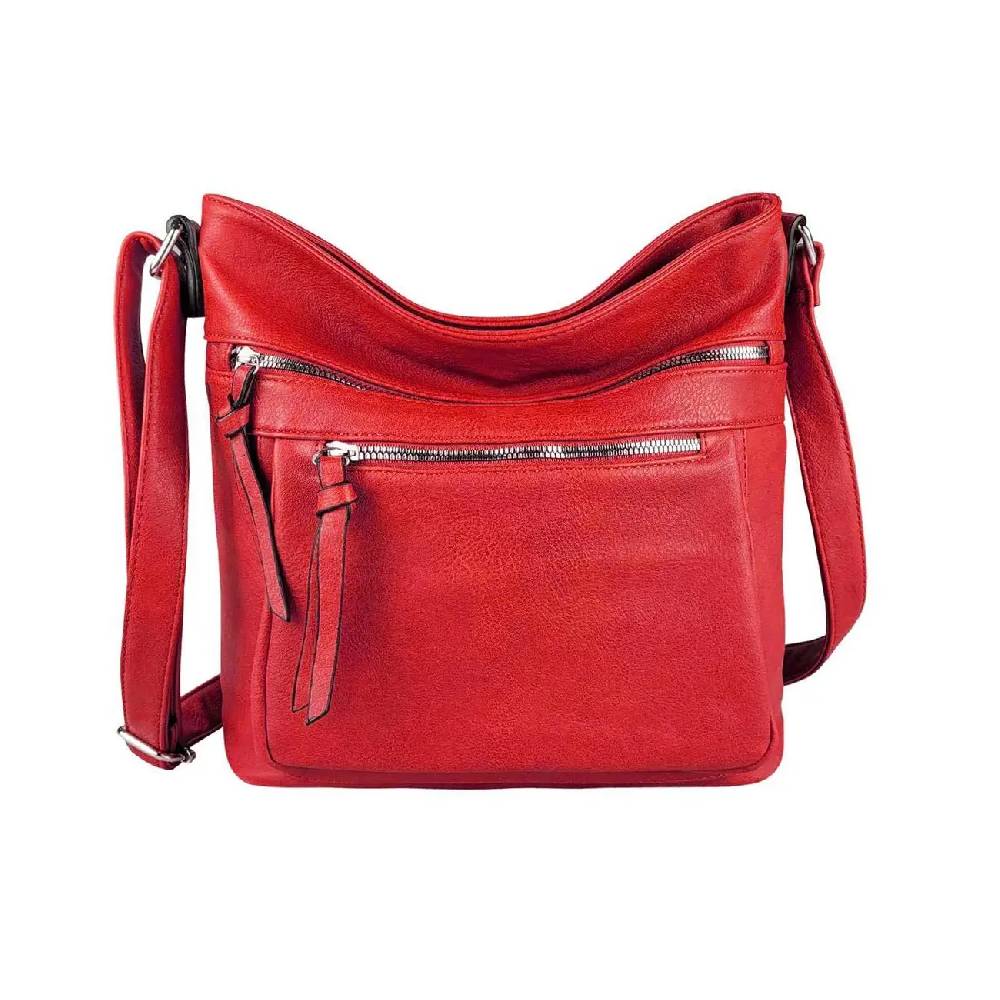 OBC DAMEN TASCHE Schultertasche Shopper Umhängetasche CrossOver Crossbody Henkeltasche Beuteltasche Handtasche Hobo Bag Reise Kunst-Leder Osterangebot