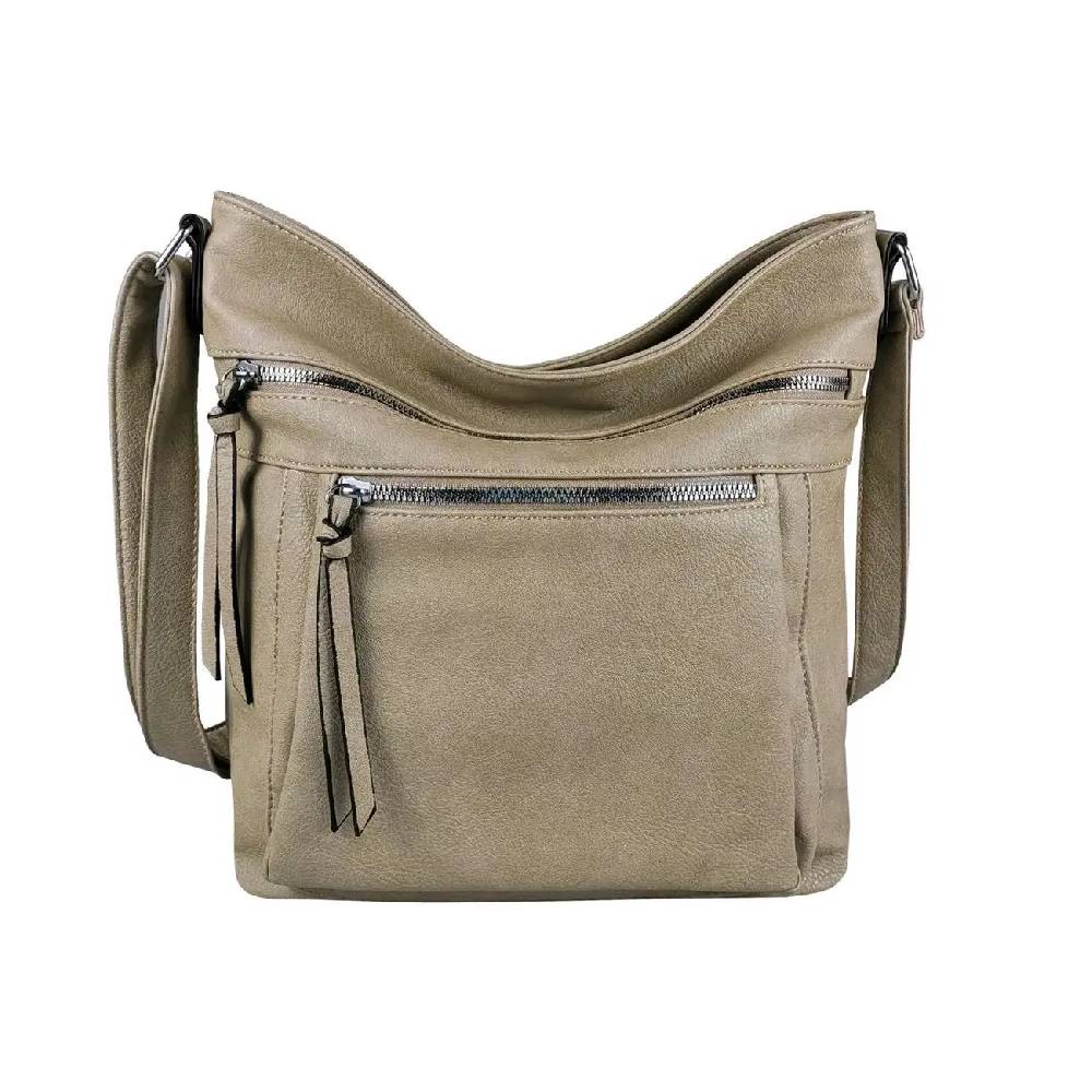 OBC DAMEN TASCHE Schultertasche Shopper Umhängetasche CrossOver Crossbody Henkeltasche Beuteltasche Handtasche Hobo Bag Reise Kunst-Leder Osterangebot