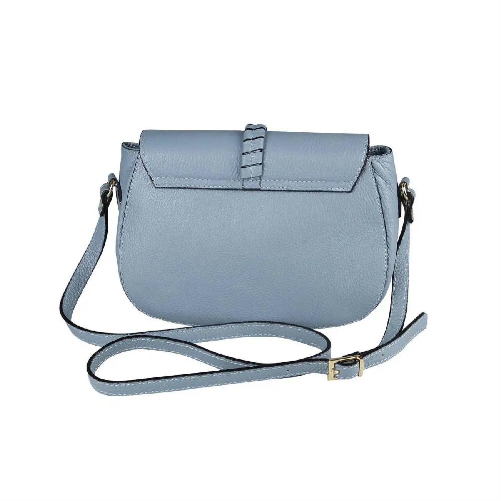 OBC MADE IN ITALY DAMEN LEDER TASCHE Schultertasche Umhängetasche Crossbody Handtasche Abendtasche Henkeltasche CrossOver Clutch Jubiläumsangebot