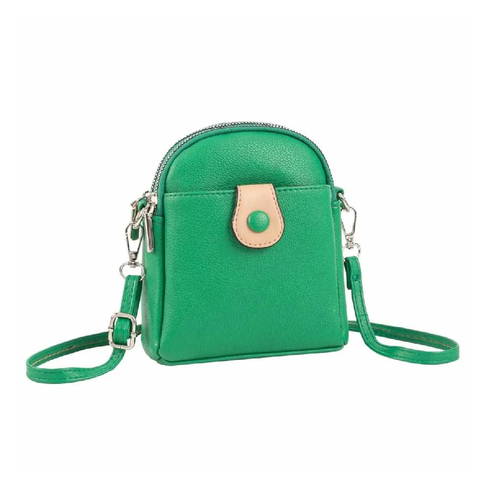 OBC Damen Tasche Crossbody Umhängetasche Bodybag Schultertasche Minibag Handytasche Crossover Kunstleder Handtasche Gürteltasche Abendtasche Blitzangebot