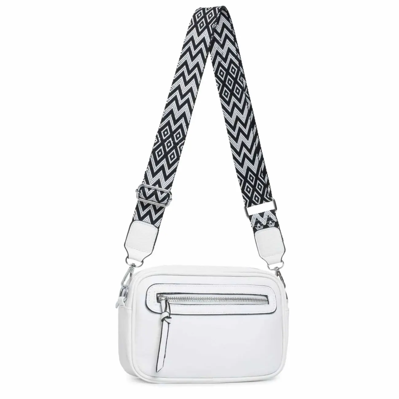 OBC Damen Tasche Umhängetasche Brusttasche Cross Over body Bag Gürteltasche Schultertasche Bauchtasche Hüfttasche Abend Freizeit Reise Leder Optik Saisonale Angebote