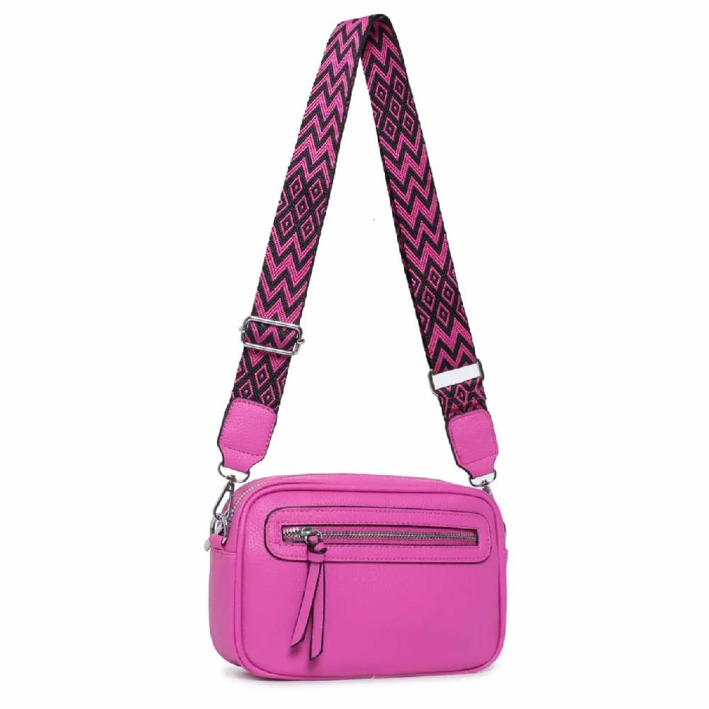 OBC Damen Tasche Umhängetasche Brusttasche Cross Over body Bag Gürteltasche Schultertasche Bauchtasche Hüfttasche Abend Freizeit Reise Leder Optik Saisonale Angebote