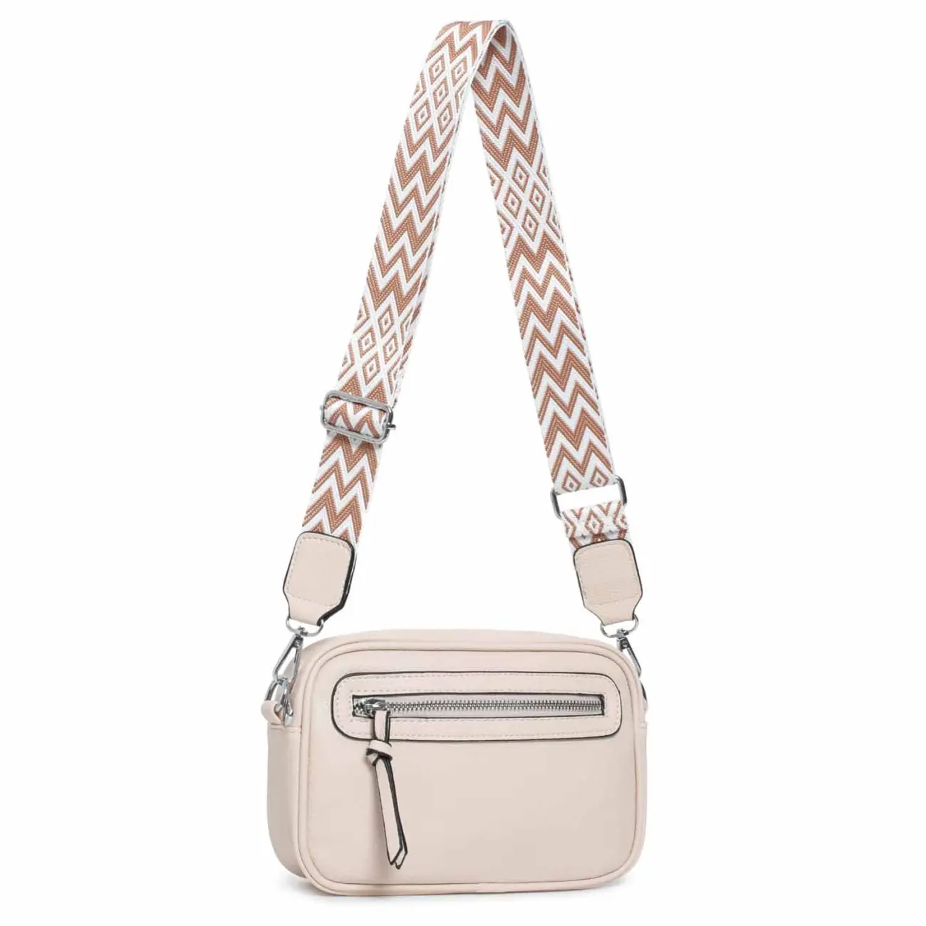 OBC Damen Tasche Umhängetasche Brusttasche Cross Over body Bag Gürteltasche Schultertasche Bauchtasche Hüfttasche Abend Freizeit Reise Leder Optik Saisonale Angebote