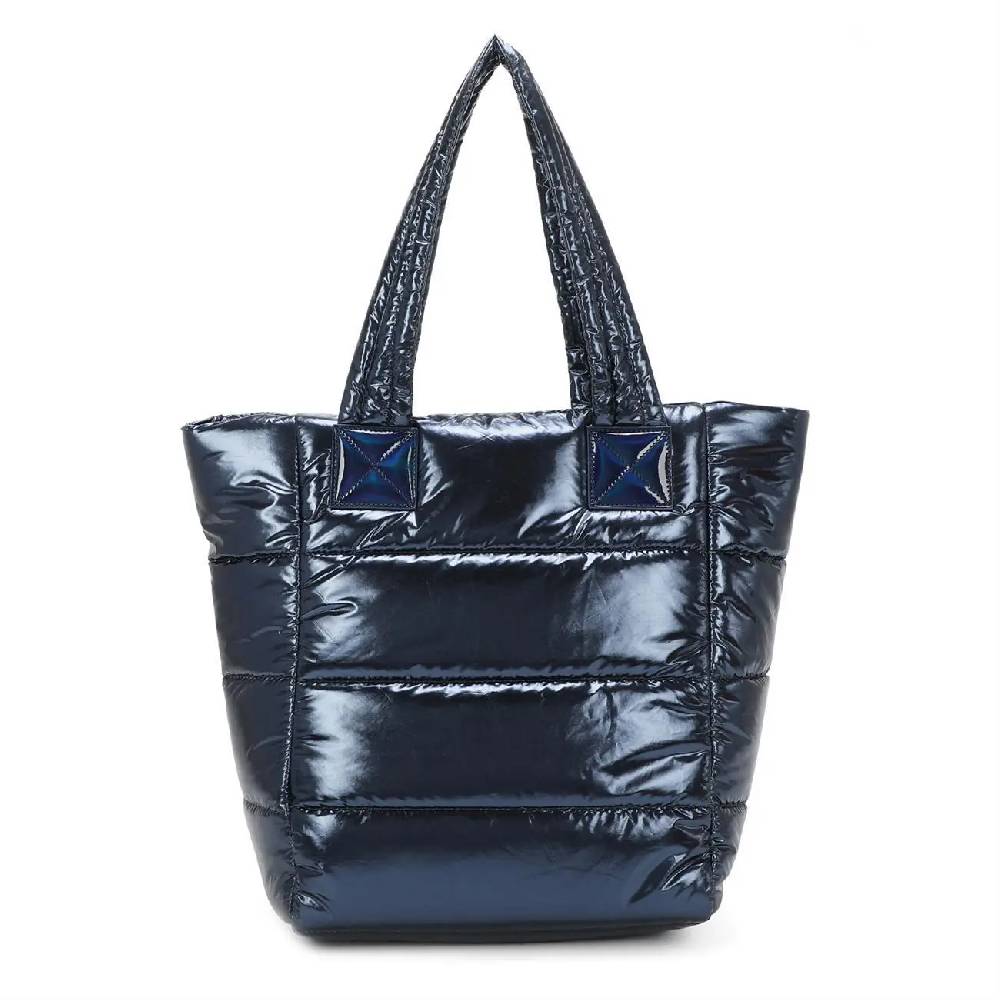 OBC ITALYSHOP24 XXL Damen Tasche Nylontasche Shopper Reisetasche Handtasche Schultertasche Umhängetasche Beuteltasche Weekender Shopping Bag Reisetasche Kauf eins, bekomm eins gratis