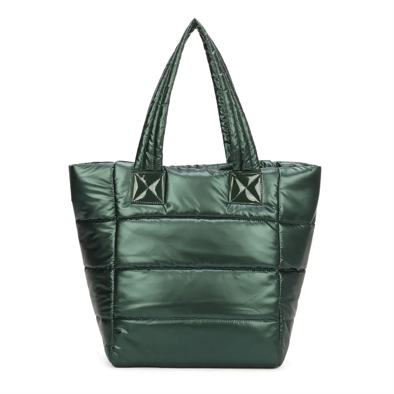 OBC ITALYSHOP24 XXL Damen Tasche Nylontasche Shopper Reisetasche Handtasche Schultertasche Umhängetasche Beuteltasche Weekender Shopping Bag Reisetasche Kauf eins, bekomm eins gratis